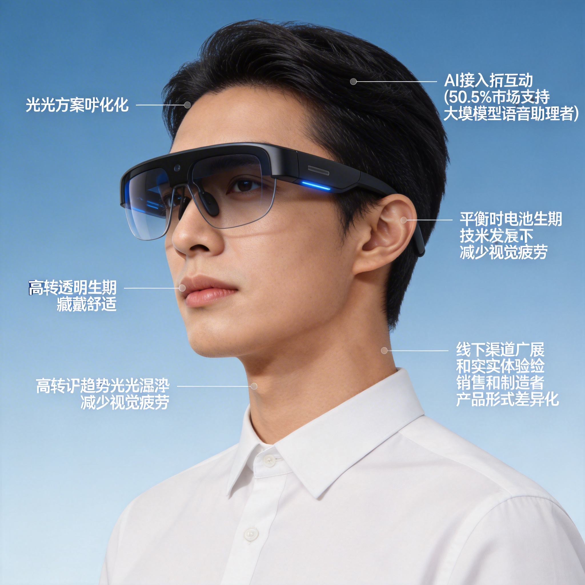 中国智能眼镜市场持续火爆 2025年出货量同比增长87.1%