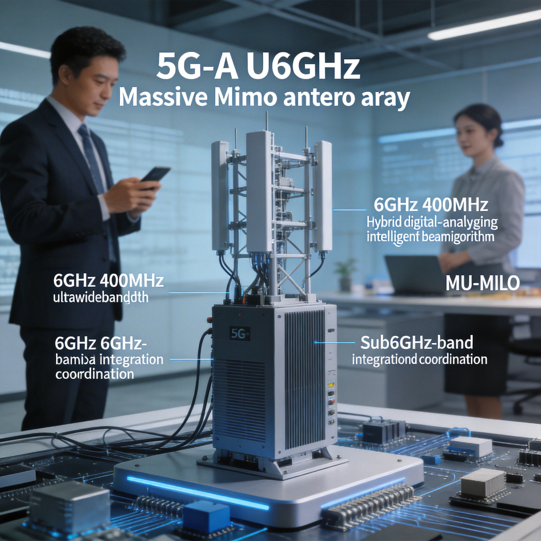 华为发布U6GHz全系列产品：释放5G-A潜能，支持面向6G平滑演进