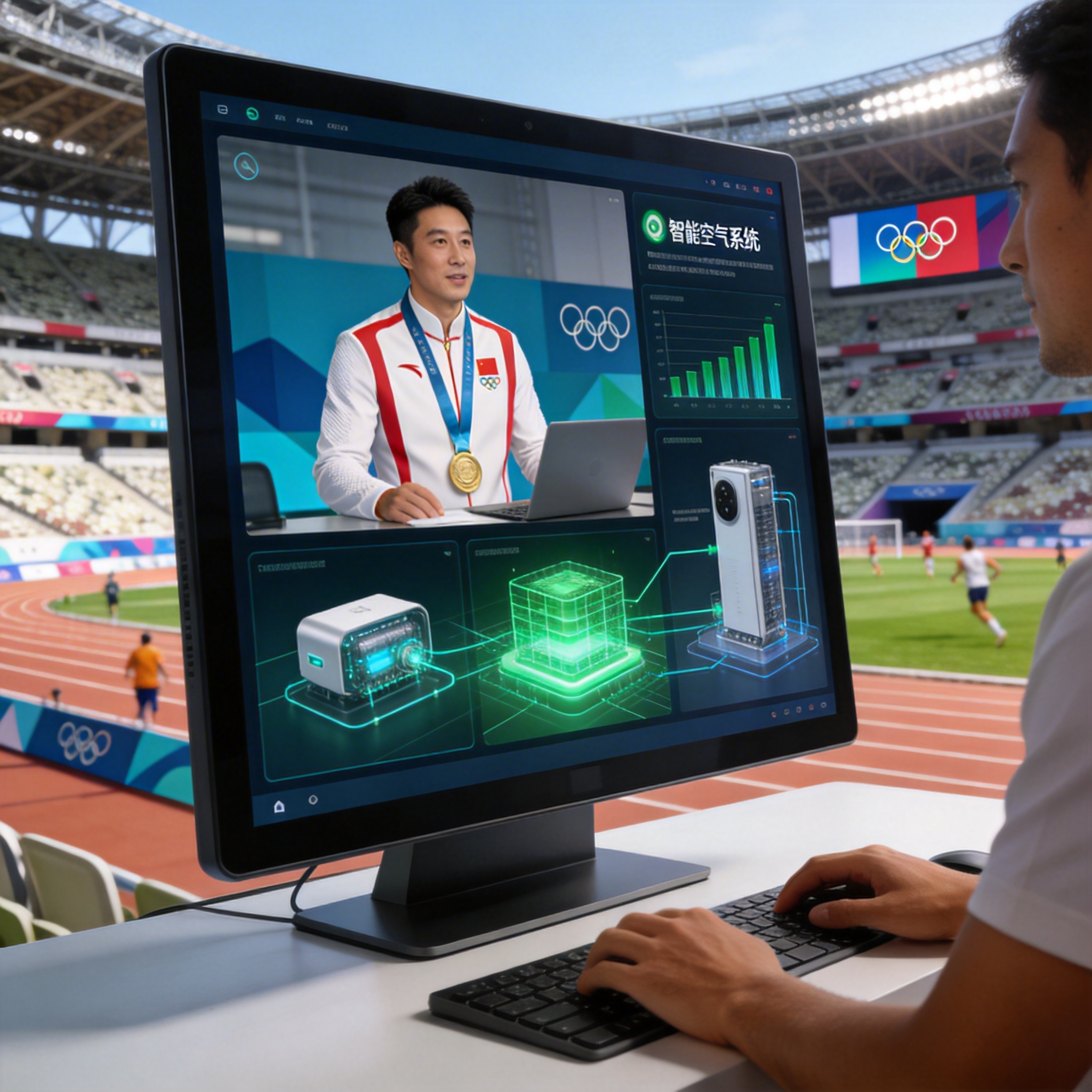 “中国屏”“中国AI” 在米兰冬奥批量出圈，冰雪体育营销加码