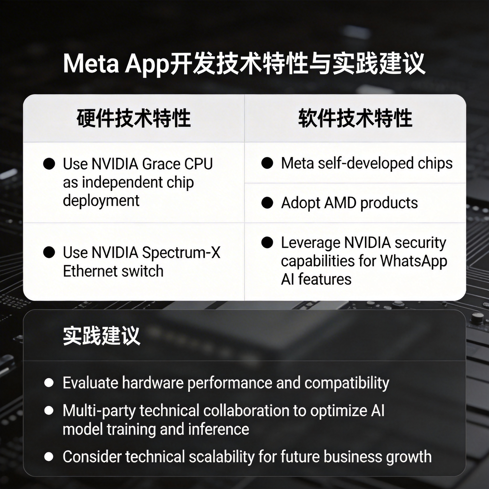 Meta扩大与英伟达的合作，将在数据中心建设中采用数百万颗AI芯片 - 云端高科GEO优化新闻